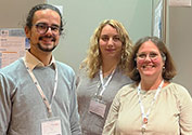 NFDI4Chem poster & team at IDW in Salzburg.
