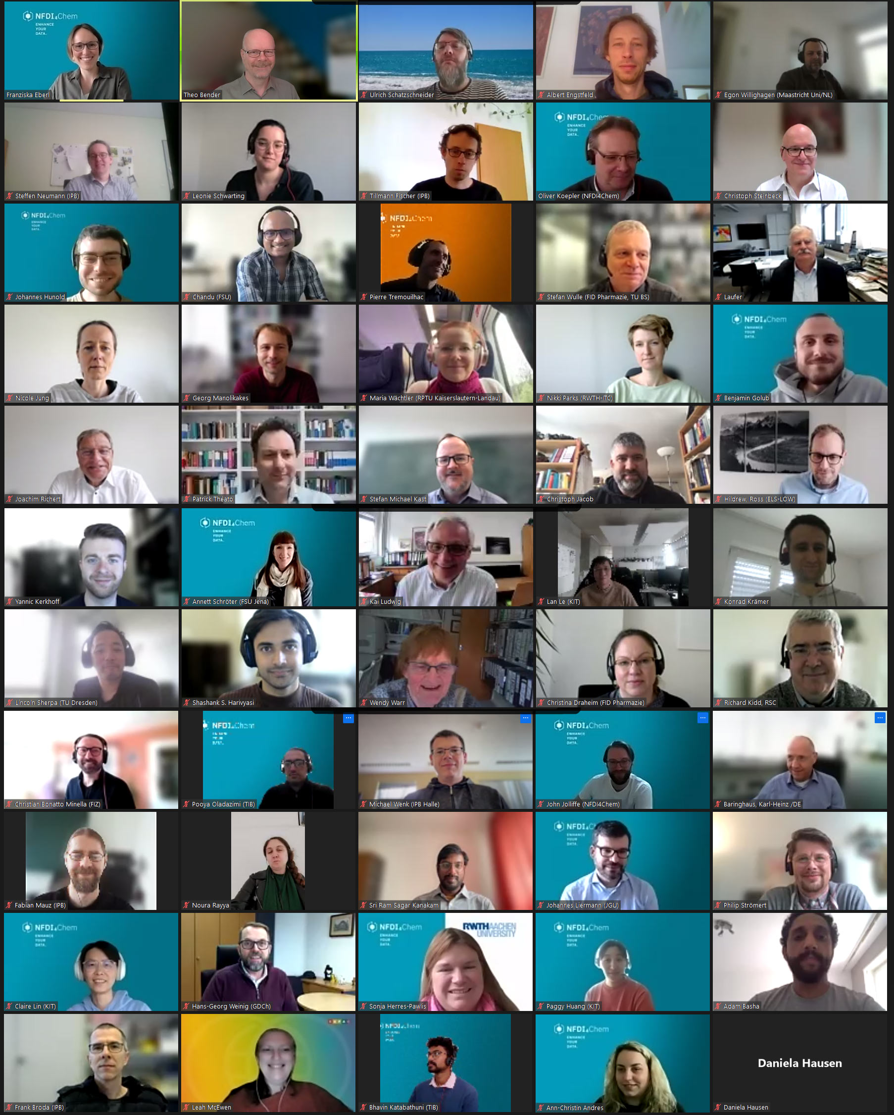 Screenshot von Consortium Meeting 4.5