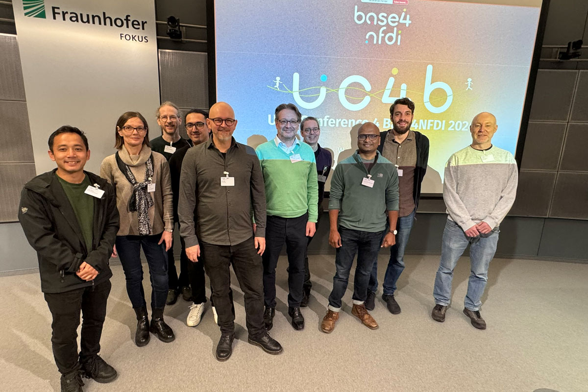 NFDI4Chem-Delegation at the BASE4NFDI Conference - NFDI4Chem