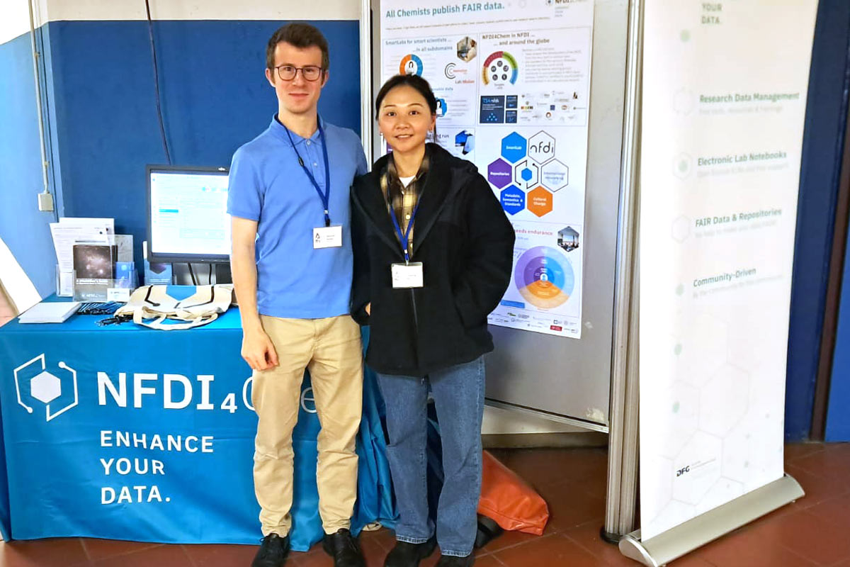 Booth & Poster at the KoordinationsChemieTreffen Münster 2025
